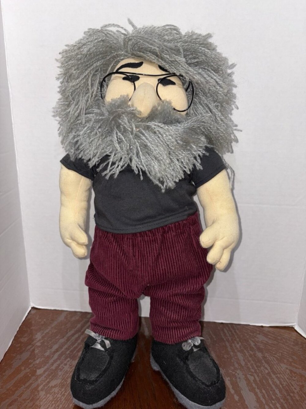 Vtg 1998 Jerry Garcia Plush Doll Liquid Blue Gund Grateful Dead Deadhead Retro